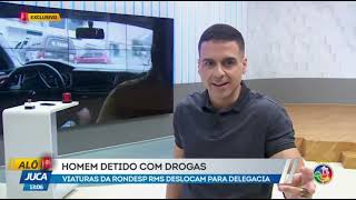 FLAGRANTE DURANTE ABORDAGEM: homem é detido com drogas pela Rondesp RMS em Simões Filho