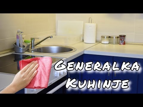 Generalka kuhinje - veliko spremanje / ciscenje