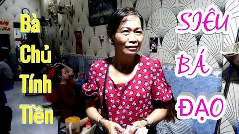 Độc Lạ Bà Chủ tính tiền Siêu Bá Đạo Nhanh như Đọc Rap Khiến Ai Cũng Thích Thú| Độc Đáo Ẩm Thực