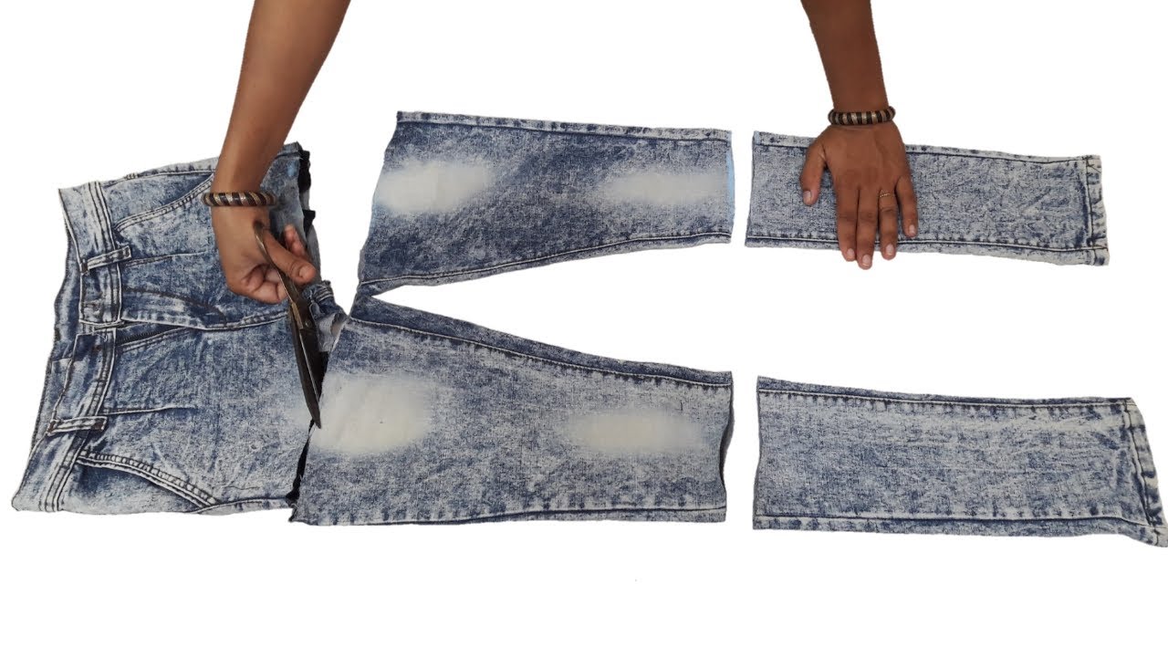 DiY IDEA From old Jeans // Transformation Idea From Old Jeans // By