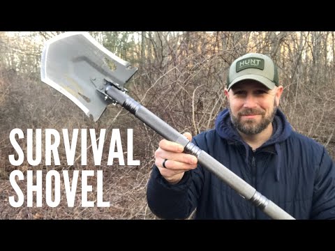 The Best Survival Shovel I Have Used So Far: iunio Survival Folding Shovel with Handle Lock Design