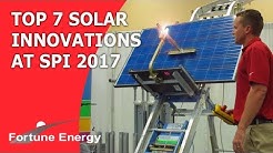 Top 7 Solar Innovations of 2017 at SPI [Solar Power International Las Vegas by SEIA and SEPA]