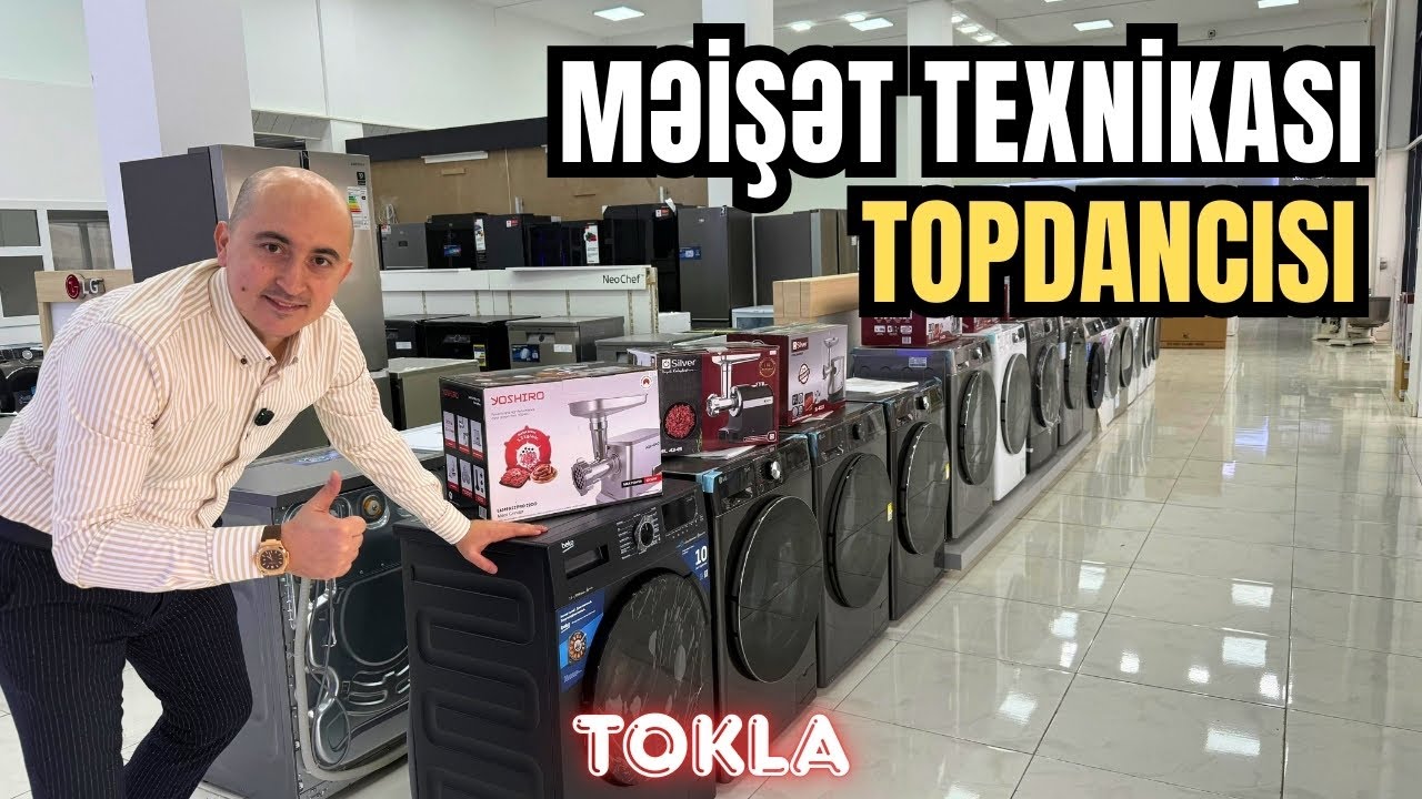 Ən çox satılan böyük məişət texnikaları bir yerdə | Soyuducu, Paltaryuyan,Qabyuyan