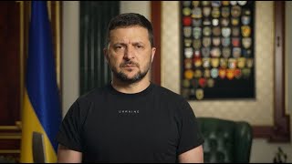 Звернення Володимира Зеленського наприкінці 495-го дня війни