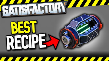BEST RECIPE for MAGNETIC FIELD GENERATORS in Satisfactory