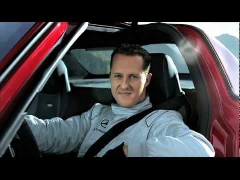 Michael Schumacher in the SLS AMG tunnel experiment (long-version) | Ridgeway Mercedes-Benz