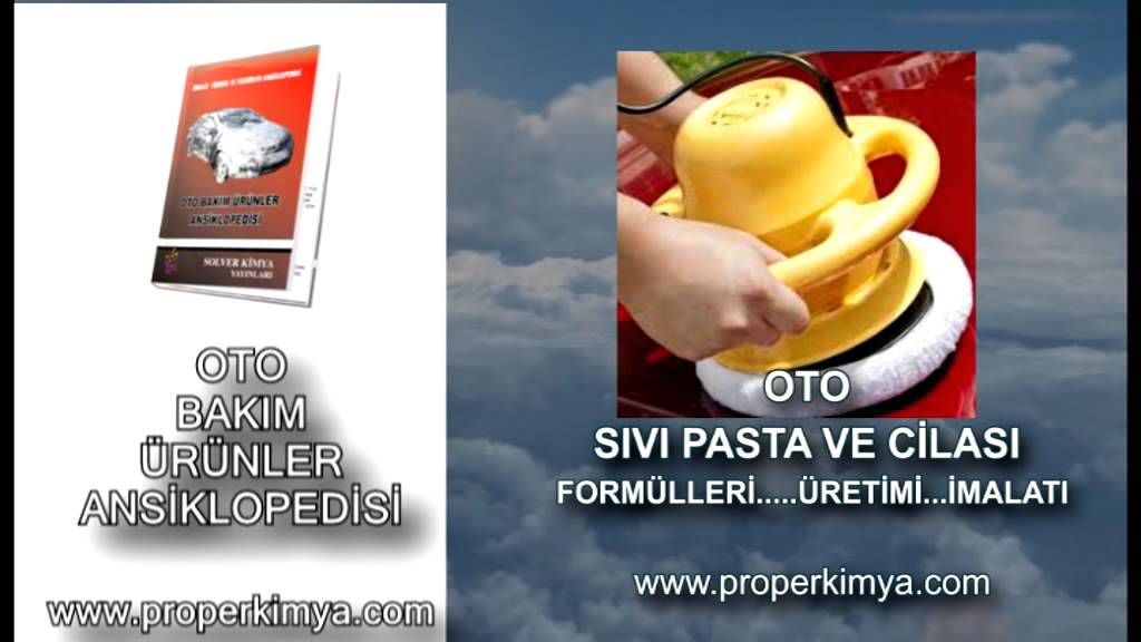 OTO SIVI PASTA CİLA FORMÜLÜ YouTube