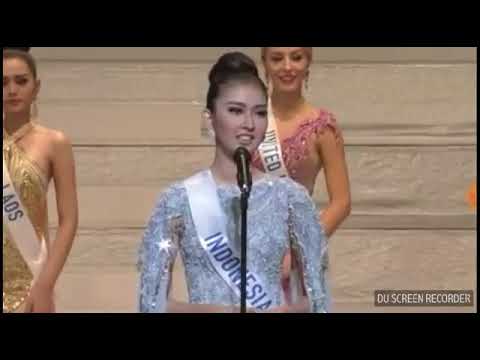 Kevin Liliana (Indonesia) in Top 8 Q&A Performance Miss International 2017