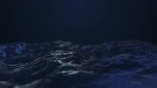 Dark Blue Abstract Waves Stock Motion Graphics