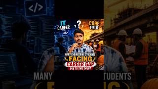 Software jobs or Core jobs which is Best 📥 Comment your opinion#engineering #students #success #life
