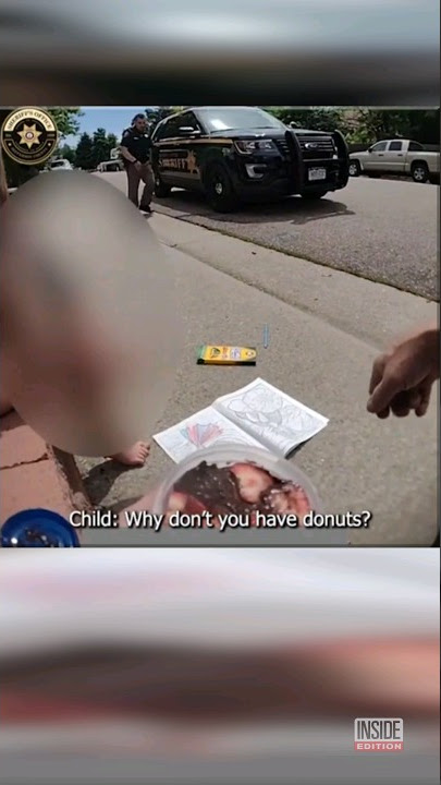 Child Asks Deputy Why He Doesn’t Have Doughnuts #shorts