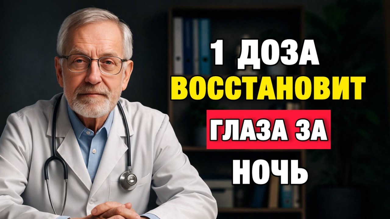 Очистите глаза за один вечер: проверенный способ для 60+