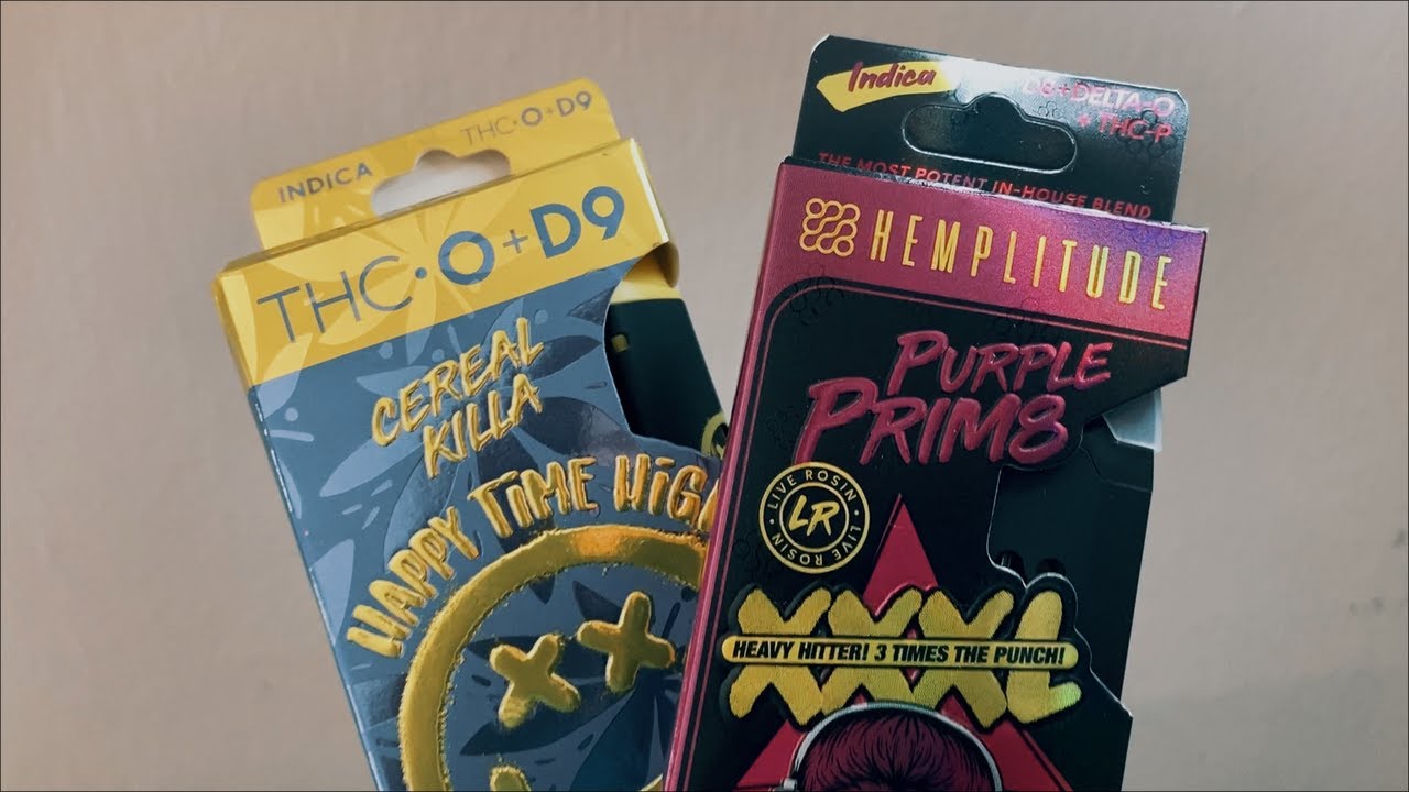 Hemplitude's HEAVY HITTER THC Blends!