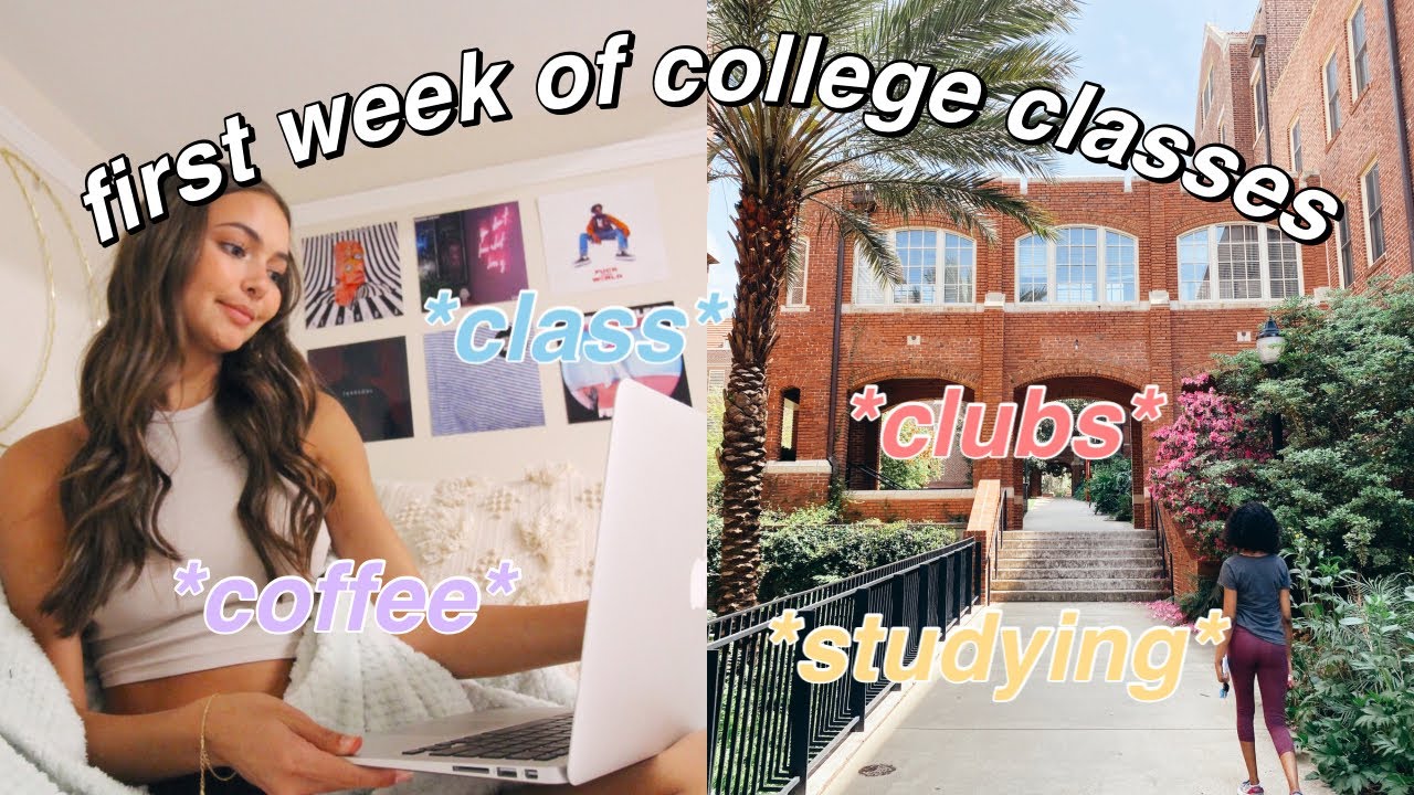 my first week of COLLEGE vlog! (freshman at FSU)