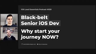 Why start your iOS dev black-belt journey now?