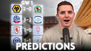 Championship Gameweek One Predictions Can Wolves and West Ham start with wins