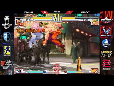Street Fighter III: 3rd Strike - KD Alpha (Dudley) vs. Hold Dat (Alex) @ Defend the North 2019