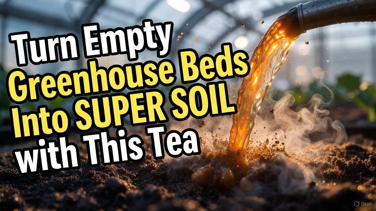 Секретный зимний тепличный напиток, который пробуждает «спящую» почву