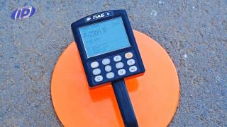 Asphalt concrete density gauge PAB