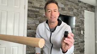 Flat End Cap for Wood Handrail