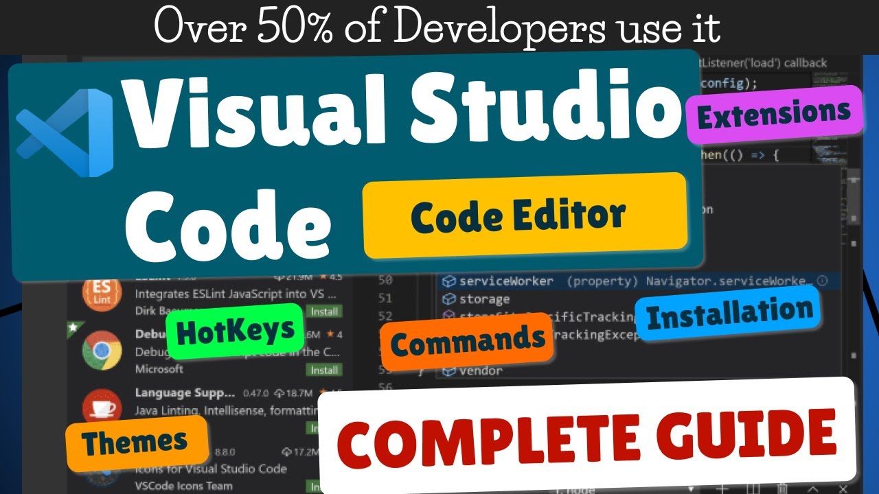 Complete Guide To Visual Studio Code YouTube