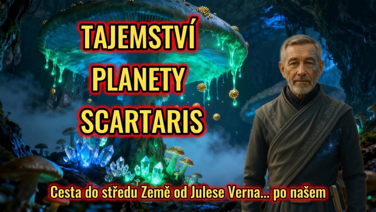 TAJEMSTVÍ PLANETY SCARTARIS | Cesta do středu Země od Julese Verna...po našem | České SCI-FI Příběhy
