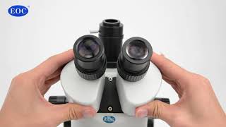 EOC MICROSCOPE stereo microscope with take photo take video function