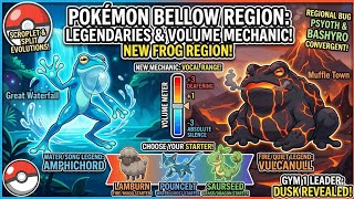 ​I Created a NEW Pokémon Region Based on FRUGS! (Bellow Region Part 1)