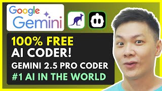 Gemini 2.5 Pro Coder: FULLY FREE AI Coder to Build Apps Without Writing Code (Tested)