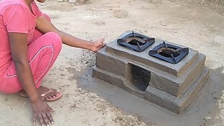 primitive| technology oven and chulha | mitti Ka chulha banane Ka tarika | mud stove | free stove