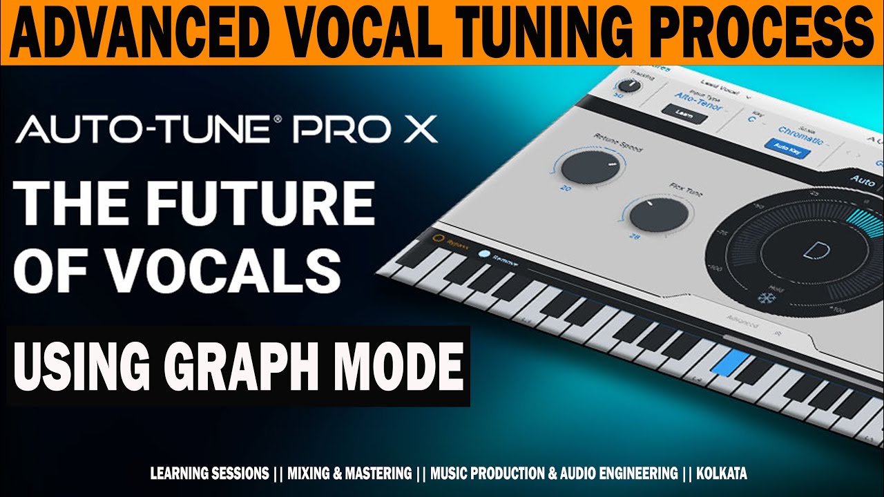 How To Pitch Correct Using Auto-Tune Pro X GRAPH Mode🔥🔥 In Hindi #pitch ...