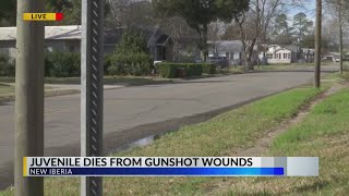 Shooting in New Iberia leaves juvenile dead