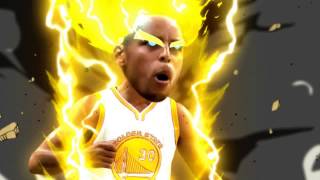 Stephen Curry Goes Super SaiYan