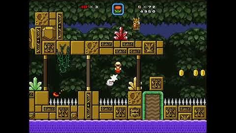 Super Mario Bros X ~ Custom Level ~ Murky Ruins
