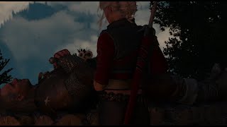 Witcher III Vesemir funeral