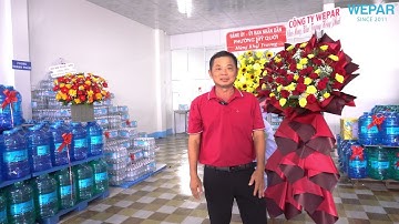 CHÚC MỪNG CƠ SỞ SẢN XUẤT NƯỚC ĐÓNG BÌNH ĐÓNG CHAI " TRIỆU NGÂN" TẠI CẦN THƠ