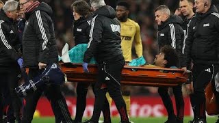 💔Chris Richards stretchered off with injury in Carabao Cup quarter-final vs Arsenal