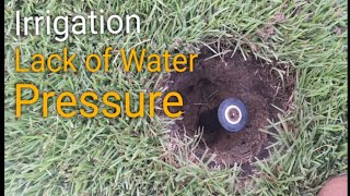 Sprinkler / Irrigation System, Low Pressure Troubleshooting. #irrigation #diy #sprinklersystem