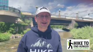 A message from our CEO on the Hike to End Hunger 2022 by Hunger Free Colorado 38 views 1 year ago 1 minute, 6 seconds