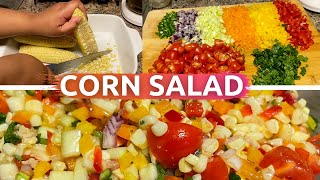 Highly Requested CORN SALAD Recipe: BBQ/Cookout Side Dish