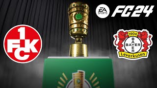 Kaiserslautern vs Bayer Leverkusen | Olympiastadion | 2024 DFB-Pokal Final | EA FC 24