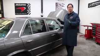 Mercedes W116 300sd Walk Around and Modification Quiz with Kent Bergsma