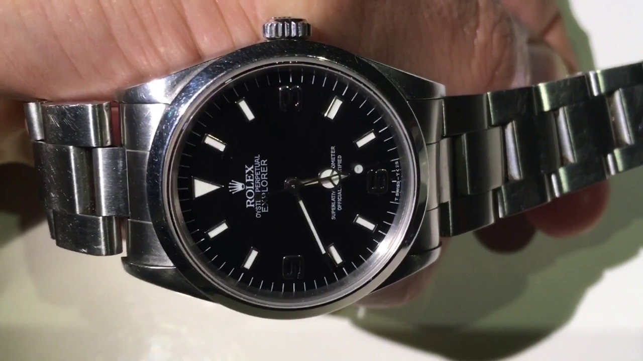 rolex explorer 1991