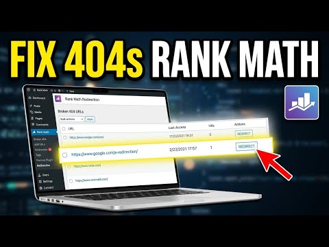 How to restore 404 pages in WordPress with Rank Math redirects - Complete Guide