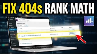 How to restore 404 pages in WordPress with Rank Math redirects - Complete Guide