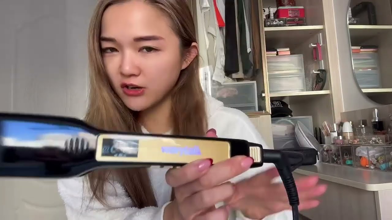 Wavytalk Hair Straightener Titanium Flat Iron 1 75 Review