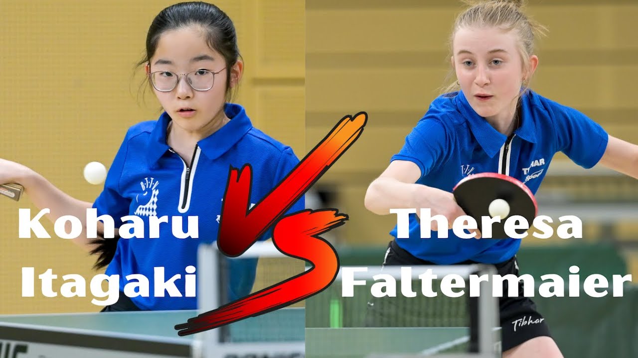 Koharu Itagaki vs. Theresa Faltermaier I Bayerische Meisterschaften I Finale Mädchen 18