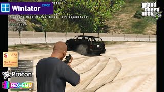 Gta V Lite On Android Winlator Cmod V13.1.1 Snapdragon 870 6Gb Ram