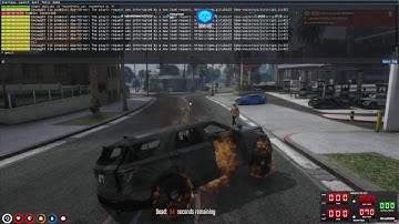 Kyle F8 Quits After Being Suddenly Naded during a Chase | NoPixel GTA RP
