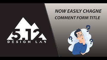 Add Custom Title || Custom Comment Title Plugin